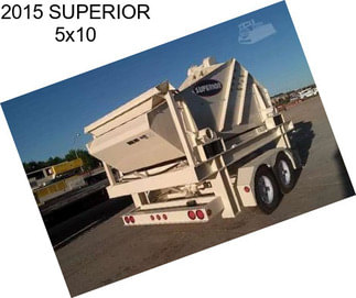 2015 SUPERIOR 5x10