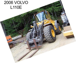 2006 VOLVO L110E