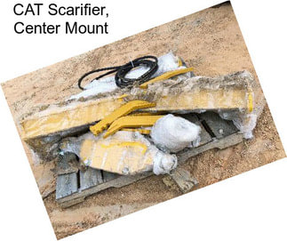 CAT Scarifier, Center Mount