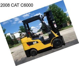 2008 CAT C6000