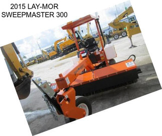 2015 LAY-MOR SWEEPMASTER 300