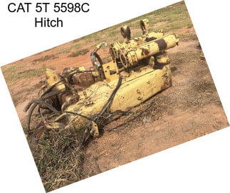 CAT 5T 5598C Hitch