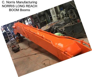 C. Norris Manufacturing NORRIS LONG REACH BOOM Booms