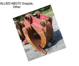 ALLIED ABG70 Grapple, Other