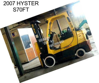 2007 HYSTER S70FT