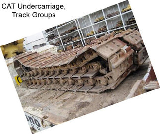 CAT Undercarriage, Track Groups