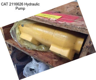 CAT 2116626 Hydraulic Pump
