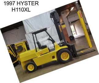 1997 HYSTER H110XL