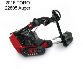 2016 TORO 22805 Auger