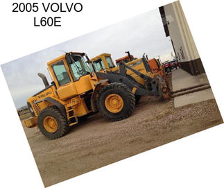 2005 VOLVO L60E