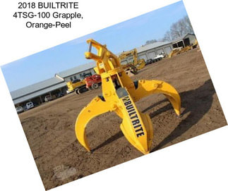 2018 BUILTRITE 4TSG-100 Grapple, Orange-Peel