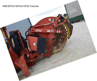 1999 DITCH WITCH H742 Trencher