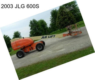 2003 JLG 600S