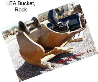 LEA Bucket, Rock