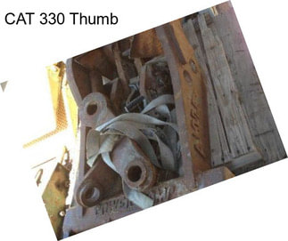 CAT 330 Thumb