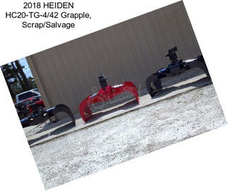 2018 HEIDEN HC20-TG-4/42 Grapple, Scrap/Salvage