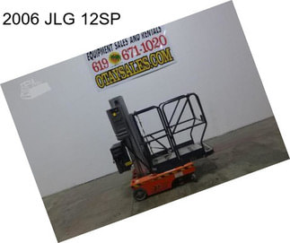 2006 JLG 12SP