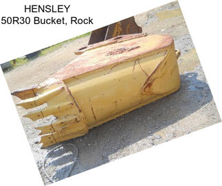 HENSLEY 50R30 Bucket, Rock