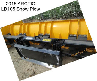 2015 ARCTIC LD105 Snow Plow