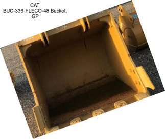 CAT BUC-336-FLECO-48 Bucket, GP