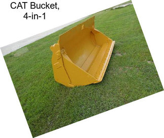 CAT Bucket, 4-in-1