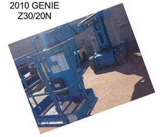 2010 GENIE Z30/20N