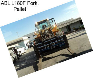 ABL L180F Fork, Pallet