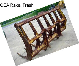 CEA Rake, Trash