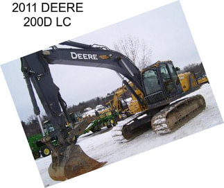 2011 DEERE 200D LC