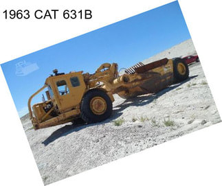 1963 CAT 631B