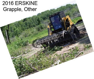 2016 ERSKINE Grapple, Other