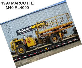 1999 MARCOTTE M40 RL4000