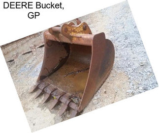 DEERE Bucket, GP