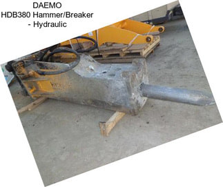 DAEMO HDB380 Hammer/Breaker - Hydraulic