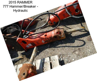 2015 RAMMER 777 Hammer/Breaker - Hydraulic