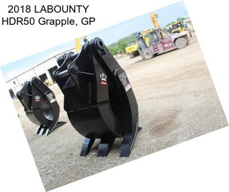 2018 LABOUNTY HDR50 Grapple, GP