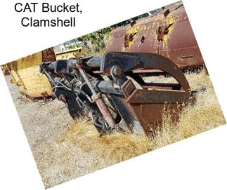 CAT Bucket, Clamshell