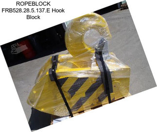 ROPEBLOCK FRB528.28.5.137.E Hook Block