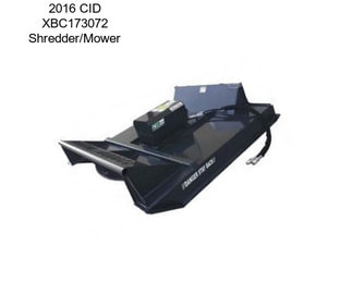 2016 CID XBC173072 Shredder/Mower