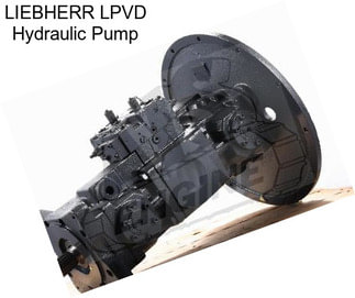 LIEBHERR LPVD Hydraulic Pump