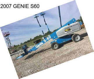 2007 GENIE S60