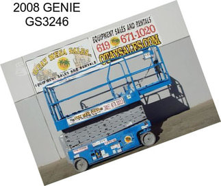 2008 GENIE GS3246