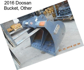 2016 Doosan Bucket, Other