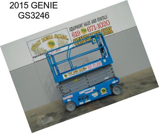 2015 GENIE GS3246