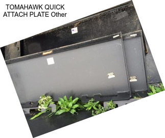 TOMAHAWK QUICK ATTACH PLATE Other