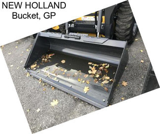 NEW HOLLAND Bucket, GP