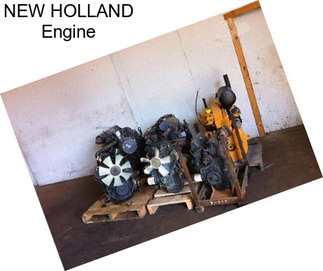 NEW HOLLAND Engine