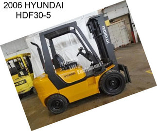 2006 HYUNDAI HDF30-5