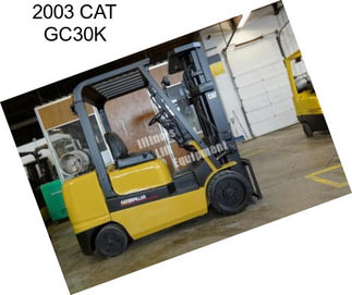 2003 CAT GC30K