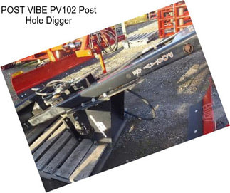 POST VIBE PV102 Post Hole Digger